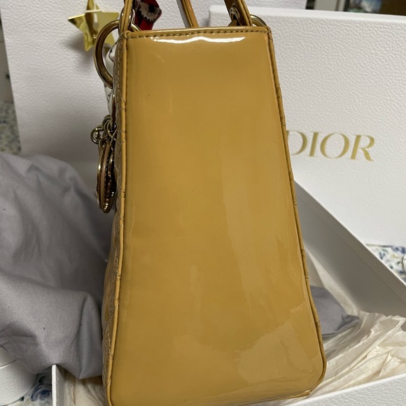 Authentic Lady Dior Medium Handbag - Picture 9 of 16